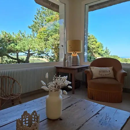 La Grange Des Pres, Chaumiere 8 Personnes Vue Mer! Eu (Sekwana Nadmorska)