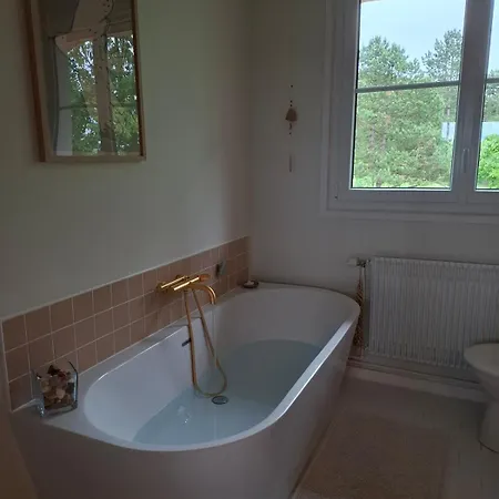 La Grange Des Pres, Chaumiere 8 Personnes Vue Mer! Dom wakacyjny Eu (Sekwana Nadmorska)