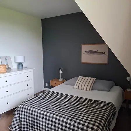 La Grange Des Pres, Chaumiere 8 Personnes Vue Mer! *